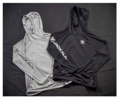 ドライライトフーディ【ジャッカル】　M size グレーのサムネイル