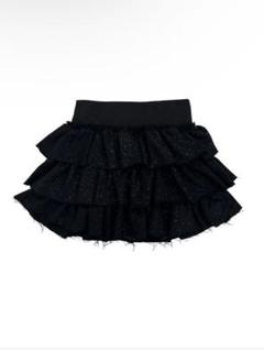 スカート hth glitter sweat skirt black hth glitter sweat skirt black