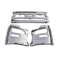 日産 UD クオン エアダムタイプ 700H 3分割 メッキ フロント バンパー 日産 UD クオン 700H エアダム有 メッキ フロント バンパー 3