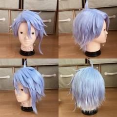 アズール　ツイステ　完成ウィッグ　セット済み　コスプレ Amazon.co.jp: 【Azuiblc】ツイステ アズール・アーシェング
