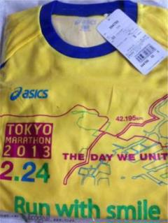 東京マラソン2013 参加記念Tシャツ サイズS 東京マラソン2013 参加記念Tシャツ サイズS - メルカリ
