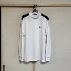 Srixon モックネック長袖ゴルフシャツ　白　Lサイズ