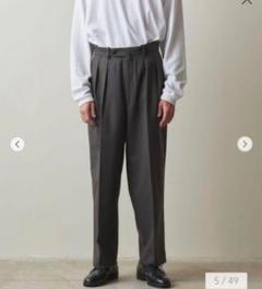 スティーブンアラン スラックス グレー S 23aw 完売品 - メルカリ