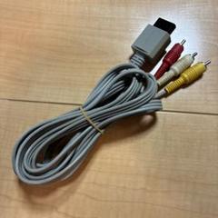 変形有 任天堂純正品 ニンテンドーWii AVケーブル RVL-009 動作OK