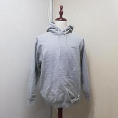 this is never that 両面ロゴ スウェットパーカー S灰 A33