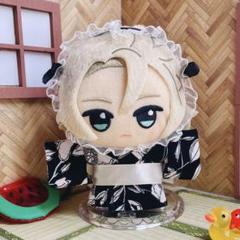 ぬい服 10cm 浴衣 ヘッドドレス 【3点セット】おまけ付きのサムネイル