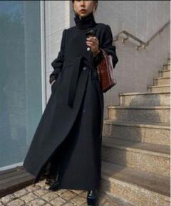 Amergi VINTAGE】 POOFY FLARE LONG COAT