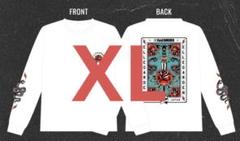 xxl ELLEGARDEN Long sleeve t-シャツ白　ロンT エルレガーデン ELLEGARDEN ロンT 白 XL 2025 - メルカリ