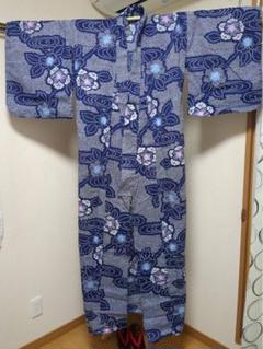 レトロ　身丈 157古典モードゆかた　絞り染め模様　高見え浴衣　単品　綿100 レトロ身丈 157古典モードゆかた絞り染め模様高見え浴衣単品綿100