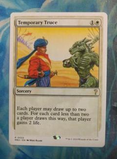 MTG 一時休戦/Temporary Truce MB2 白枠 英語版 - メルカリ