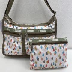 レスポートサックショルダー ○1561 LeSportsac レスポートサック ショルダーバッグ しずく柄