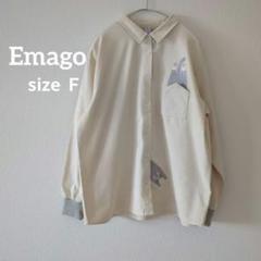 Emago. イマゴ バック刺繍ノーカラーワイドブルゾン イマゴ] 株式会社ドライブ ｜大阪｜アパレル 2025 SS カタログ 01