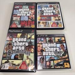 PS2&PS3 グランドセフトオート 4本セット