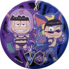 ★おそ松さん★WEBくじ/キャットリング★缶バッジ★カラ松&一松★新品/非売品★のサムネイル
