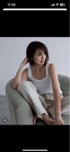フォルム forme 東原亜希 2wayキャミソール タンクトップおまけ付き 東原亜希 FORME 2025 SPRING 2WAY CAMISOLE