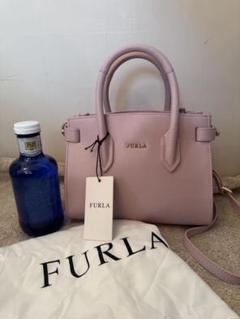 正規品 新品FURLAフルラ2WAYハンドバッグ ピンク定価¥49500