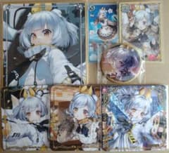 白猫プロジェクト アイシャ コースター ブロマイド 色紙 缶バッジ