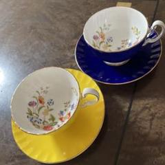 AYNSLEY エンズレイ コテージガーデン ティーカップ&ソーサー