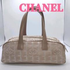 CHANEL シャネル　ココマークニュートラベルライン　キャンバス
