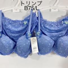 在庫あり B75/L ブラ&ショーツ トリンプ 2セット ブラジャー245