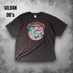 00s GILDAN ヴィンテージ イベントTシャツ アニマルプリント USA