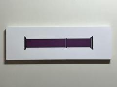 【新品・箱なし】純正 アップルウォッチ 42mm スポーツループ・プラム③