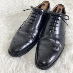 良品】 リーガル ウイングチップ 216R 26.5㎝ 黒 レザー 牛革