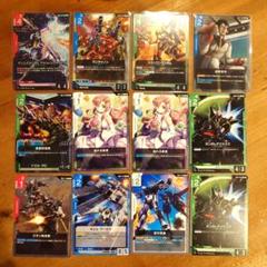 【美品】ガンダムカードゲーム デュエルガンダムアサルトシュラウドなど12枚セット