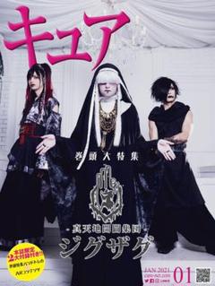 Cure（キュア）vol.208 真天地開闢集団ジグザグ トレカ付き