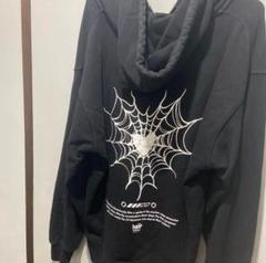 Sp5derパーカー蜘蛛の巣デザイン PALACE ジップアップパーカー spyder spider 蜘蛛の巣 - メルカリ