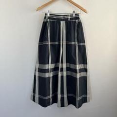 美品 バーニーズニューヨーク ロングスカート チェック - メルカリ