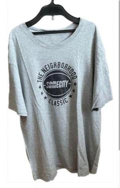 SOMECITY Tシャツ XXL グレー