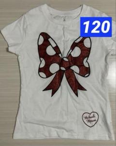 ディズニーパークス　海外ディズニー　ミニーマウス　Tシャツ 120