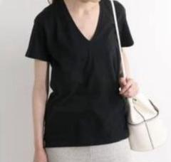 新品 未使用 AURALEE IENA ブラック 半袖　シアーリブTシャツ 2025年最新】AURALEE カラー：ブラック系 半袖(Tシャツ)の人気