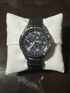 ☆送料無料・展示品☆お洒落カシオオシアナスブルー牛革OCW-T2600L