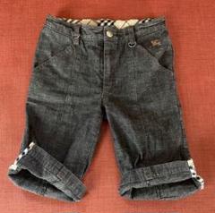 BURBERRY バーバリー　キッズ　ハーフデニム　パンツ　100cm 美品