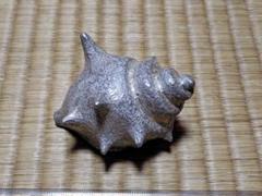茶道具蓋置栄螺（栄螺に蟹）鳥雲中古品1点
