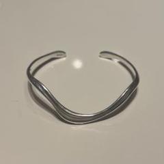 ete ハグバングル クロスラインsilver925刻印【美品】即購入可