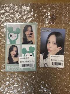 TWICE ミナ トレカ ラントレ 4カットフォトホルダー セット