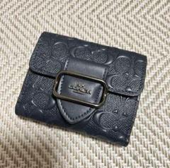 COACH エンボス加工 ブラック長財布お値下げ中 COACH 長財布 ブラック エンボス加工 シグネチャー