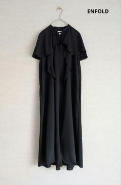 限定値下げ　ENFOLD ARROWドレス ワンピース ロング 半袖 36 セール】結婚式 ドレス お呼ばれ パーティードレス ロングドレス