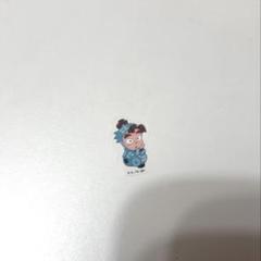 忍たま乱太郎　皆本金吾　フレークシール ステッカー