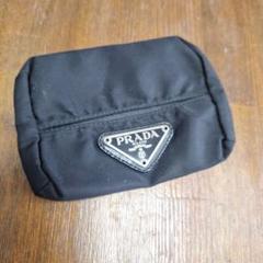 未使用　PRADA　ティッシュケース　ブラック　三角ロゴ　白タグ PRADA ティッシュケース ブラック 三角ロゴ 白タグ - メルカリ