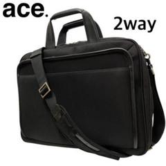ace. エース ビジネスバッグ A4サイズ 2way ブラック