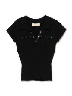 トップス andmary Lindsay logo tops Black andmary Lindsay logo tops black - メルカリ