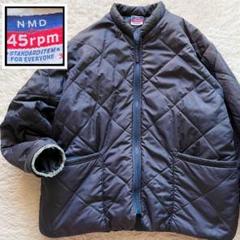 袖口デニム　旧タグ　キルティング　ダウン　ジャケット　45rpm 袖口デニム旧タグキルティングダウンジャケット45rpm