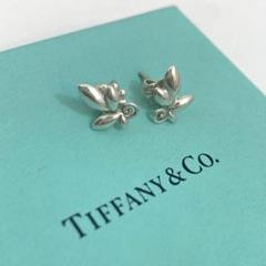 美品 Tiffany ティファニー オリーブリーフ ピアス パロマ ピカソ