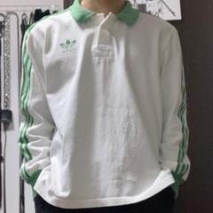 vintage 00s adidas 万国タグ　レアカラー　polo shirt vintage 00s adidas 万国タグ レアカラー polo shirt - メルカリ