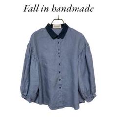 Fall in handmade レディース リネン100% シャツ ブラウス