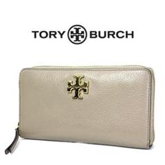 【希少 大人気】TORY BURCH トリーバーチ レザー ゴールドロゴ 長財布